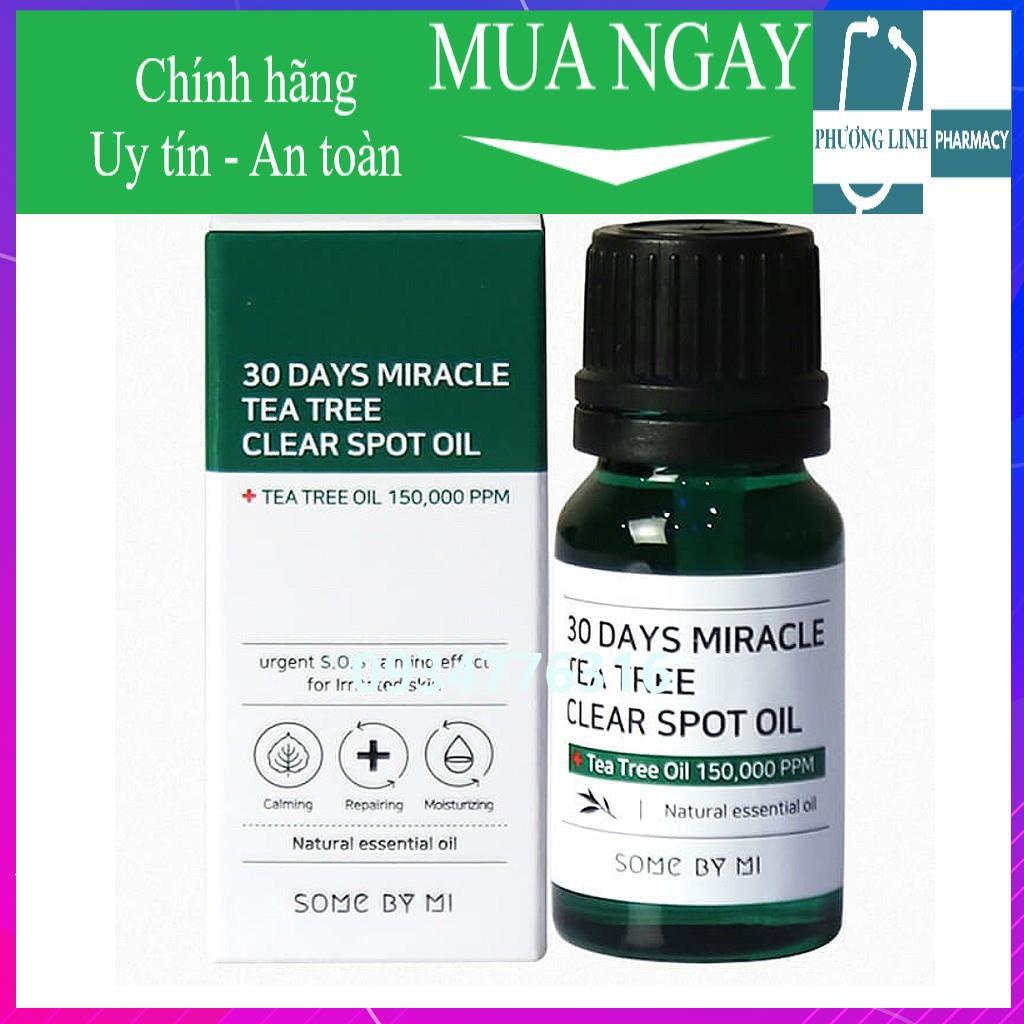 ✅ Tinh Dầu Tràm Trà Thần Kỳ Some By Mi 30 Days Miracle Tea Tree Clear Spot Oil 10ml