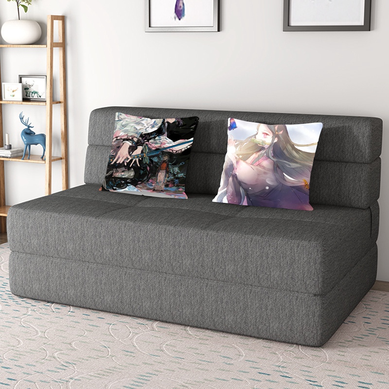 Vỏ Áo Gối Sofa Trang Trí Hình Anime Nhật Bản