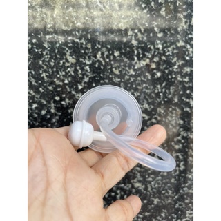Núm ti kèm ống hút cổ rộng