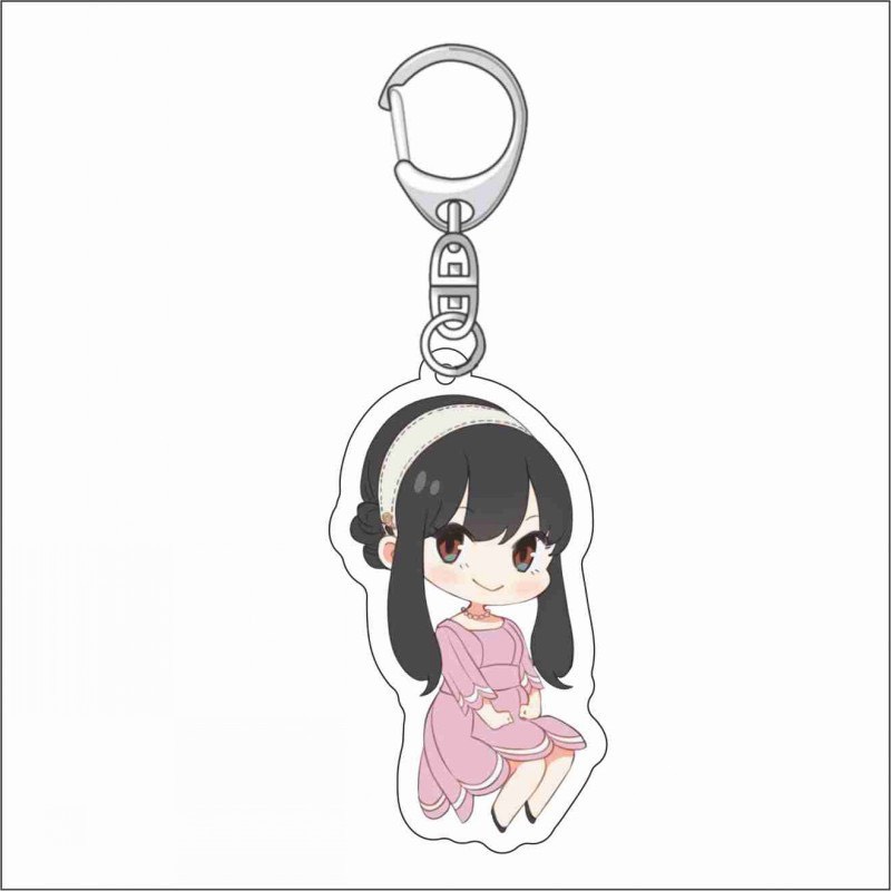 Móc khóa SPY X FAMILY GIA ĐÌNH ĐIỆP VIÊN anime chibi mica trong acrylic nhiều mẫu