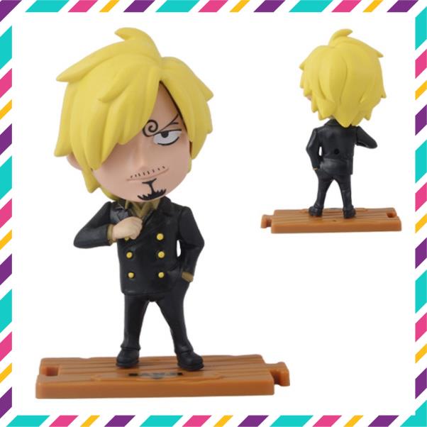 Mô Hình chibi One Piece các nhân vật ở Vương quốc Wano Luffy , Zoro , Usopp , Sanji