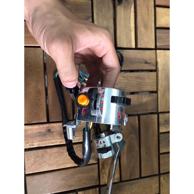 Bộ cụm công tắc 2 bên xe cub 78-81 hàng đẹp