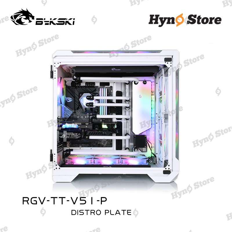 Distro plate Bykski Tấm tank tản nhiệt nước cho vỏ case Thermaltake View 51 Tản nhiệt nước custom - Hyno Store