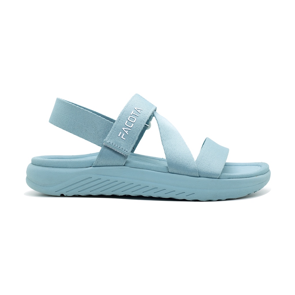 Giày sandal nữ quai dù V6 cao cấp đi học chính hãng R06 xanh ngọc