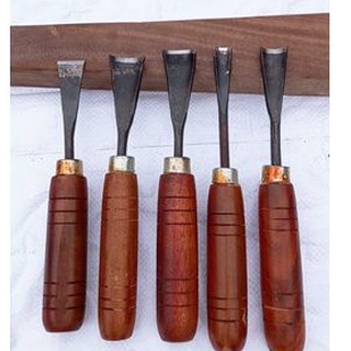 Bộ đục bonsai cây cảnh gồm 5 cây đục siêu bền siêu bén dùng khoét sẹo cây đục sáo diều đục điêu khắc gỗ
