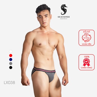 Quần lót nam hở sườn thongs chất liệu cotton LX038 Seahorse Underwear