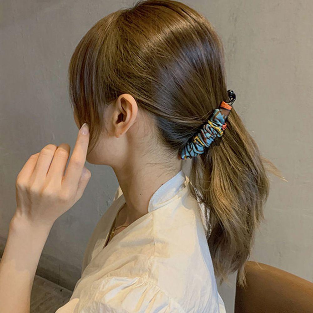 Kẹp Tóc Bằng Nhựa Resin Phong Cách Retro Thời Trang Dành Cho Nữ