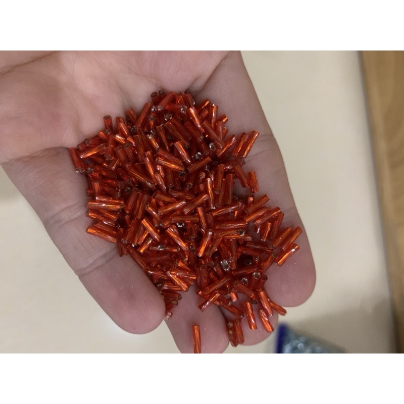 Cườm trúc xoắn 2×6mm