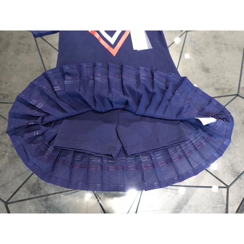 Sét áo váy bé gái PL 3-4 tuổi 🌈 Áo thun chân váy xếp li 0921