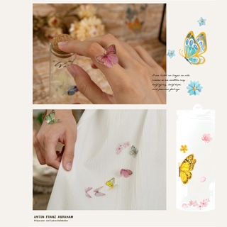 Bộ 4 Sticker bươm bướm dán trang trí