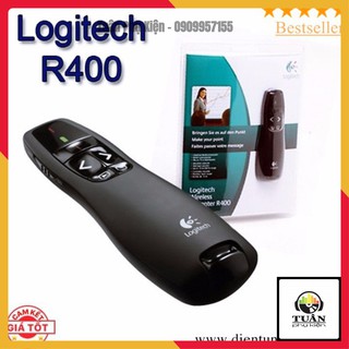 Bút Trình Chiếu Logitech Presenter R400