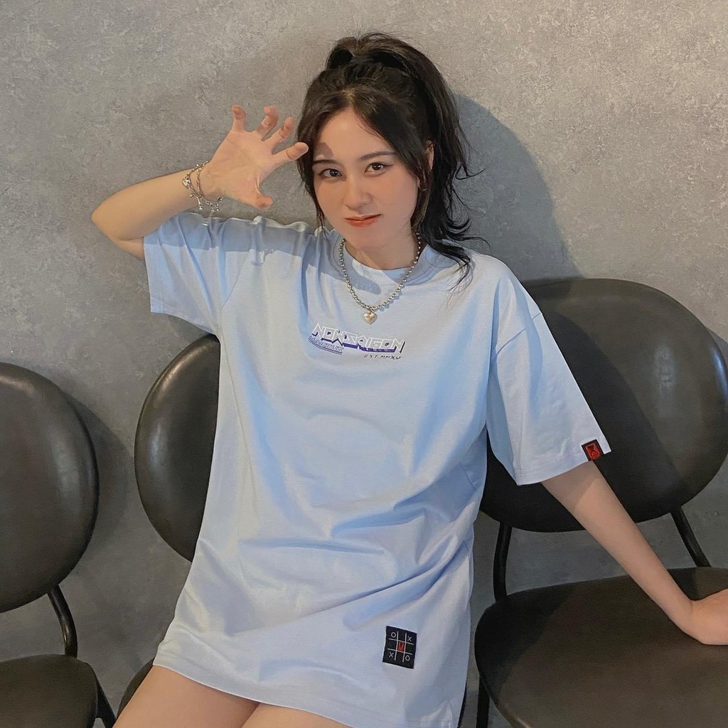 Áo thun NOWSAIGON MARCUS WUNDERKIND TEE Đen-Xanh unisex nam nữ form rộng | BigBuy360 - bigbuy360.vn