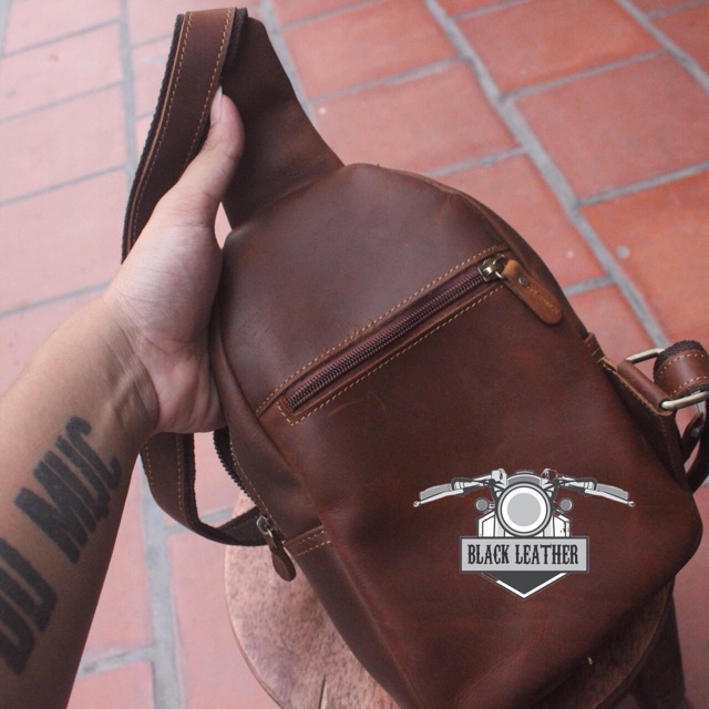 Túi đeo chéo Da Bò Thật 100%