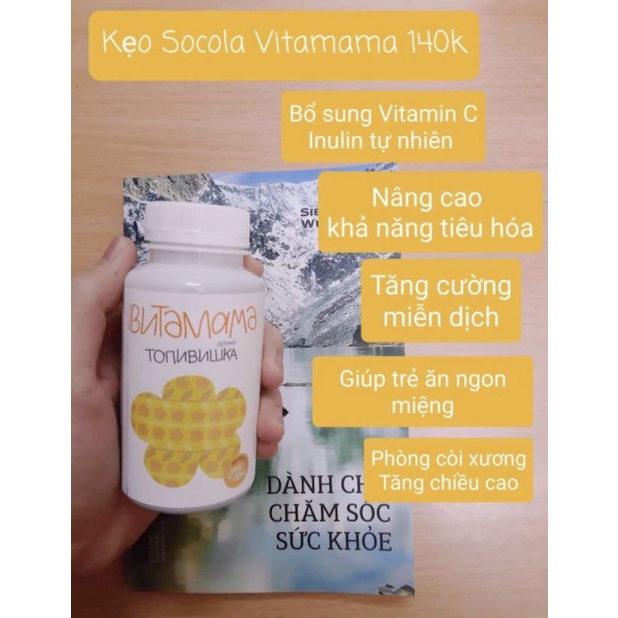 VITAMAMA SIBERIAN Vitamin Kẹo Socola