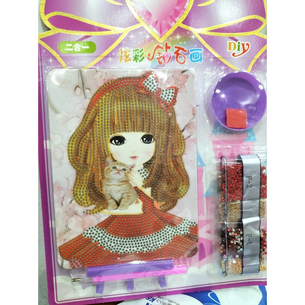 Bộ tranh đính đá 5D độc đáo cho bé