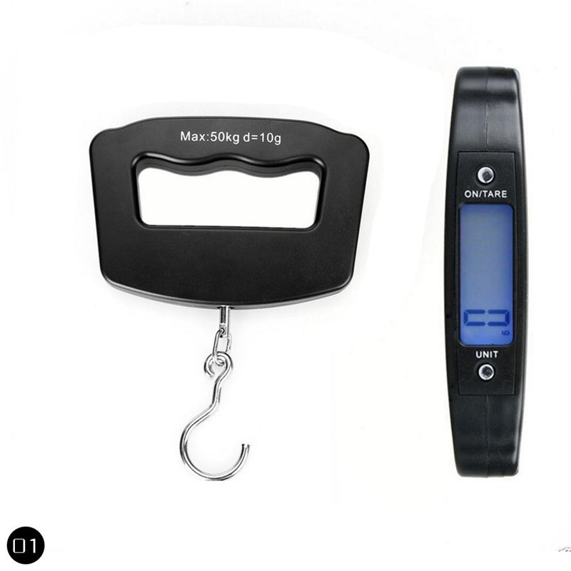 ☇❖♙Cân hành lí điện tử cầm tay 50kg hiển thị màn hình LCD