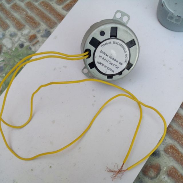 Motor MÔ TƠ giảm tốc độ 30 r.p.m 30 vòng phút 4w MÔ TƠ MÁY PHUN BONG BÓNG mini