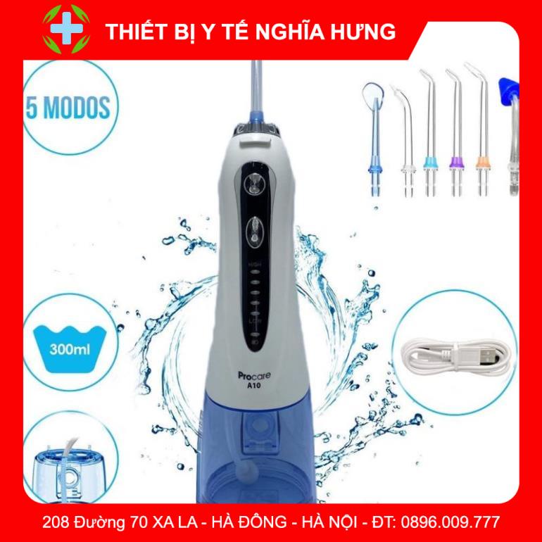 Máy tăm nước PROCARE A10 cao cấp ⚡ Bảo hành 12 tháng ⚡ Chăm sóc Răng Miệng