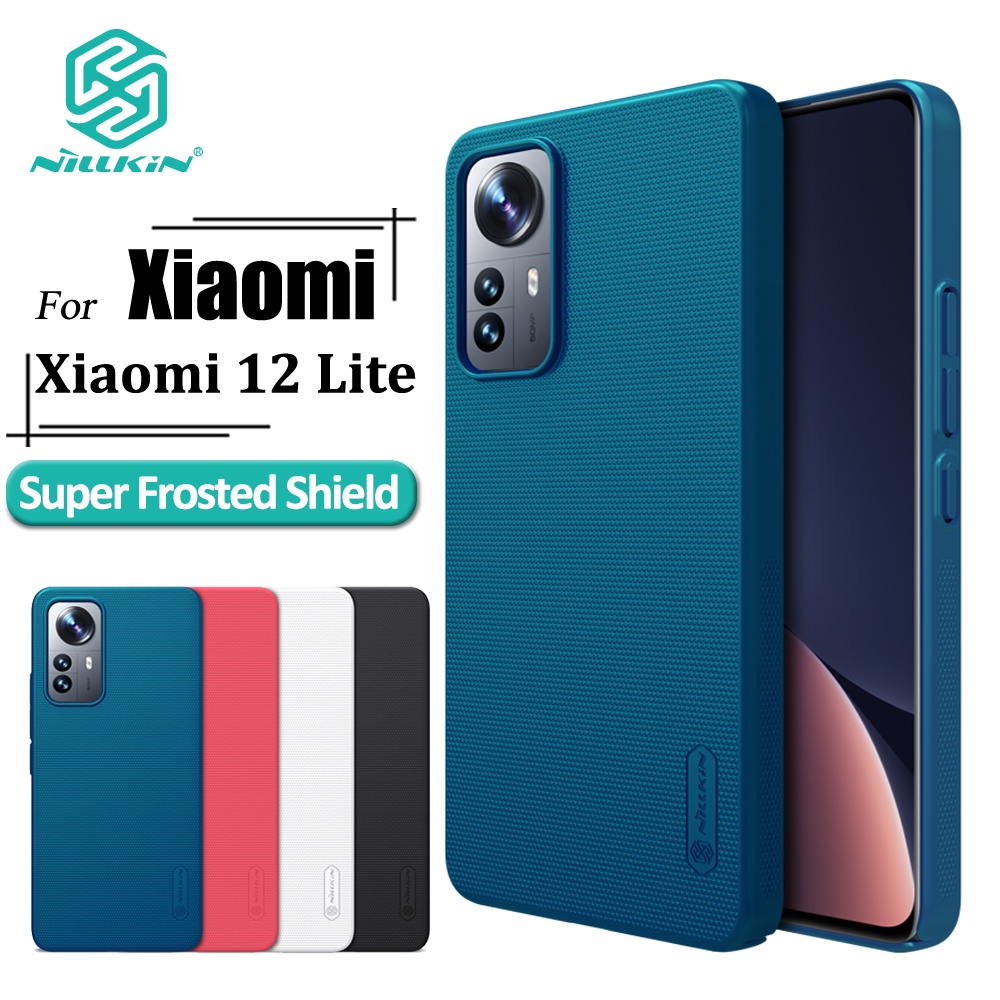 Ốp điện thoại NILLKIN PC cứng siêu mỏng nhám chống sốc chống bám dấu vân tay cho Xiaomi Mi 12 Lite