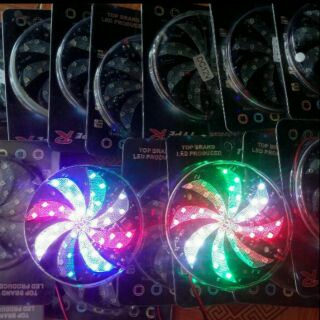 1 LED XOAY VÒNG TRÒN TRANG TRÍ XE MÁY ÔTÔ SIÊU ĐẸP