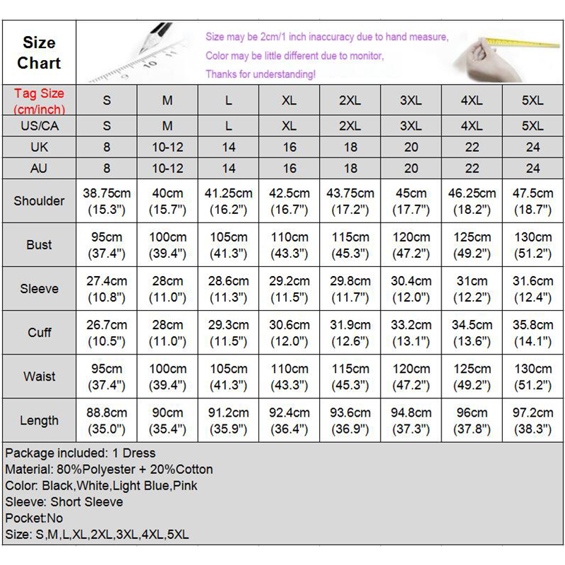 VONDA Women Casual Korean Short Sleeve Round Neck Loose Plain Pleated Short Dress