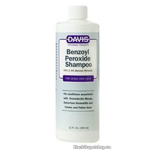 DẦU TẮM TRỊ GHẺ DAVIS BENZOYL PEROXIDE SHAMPOO 355ML