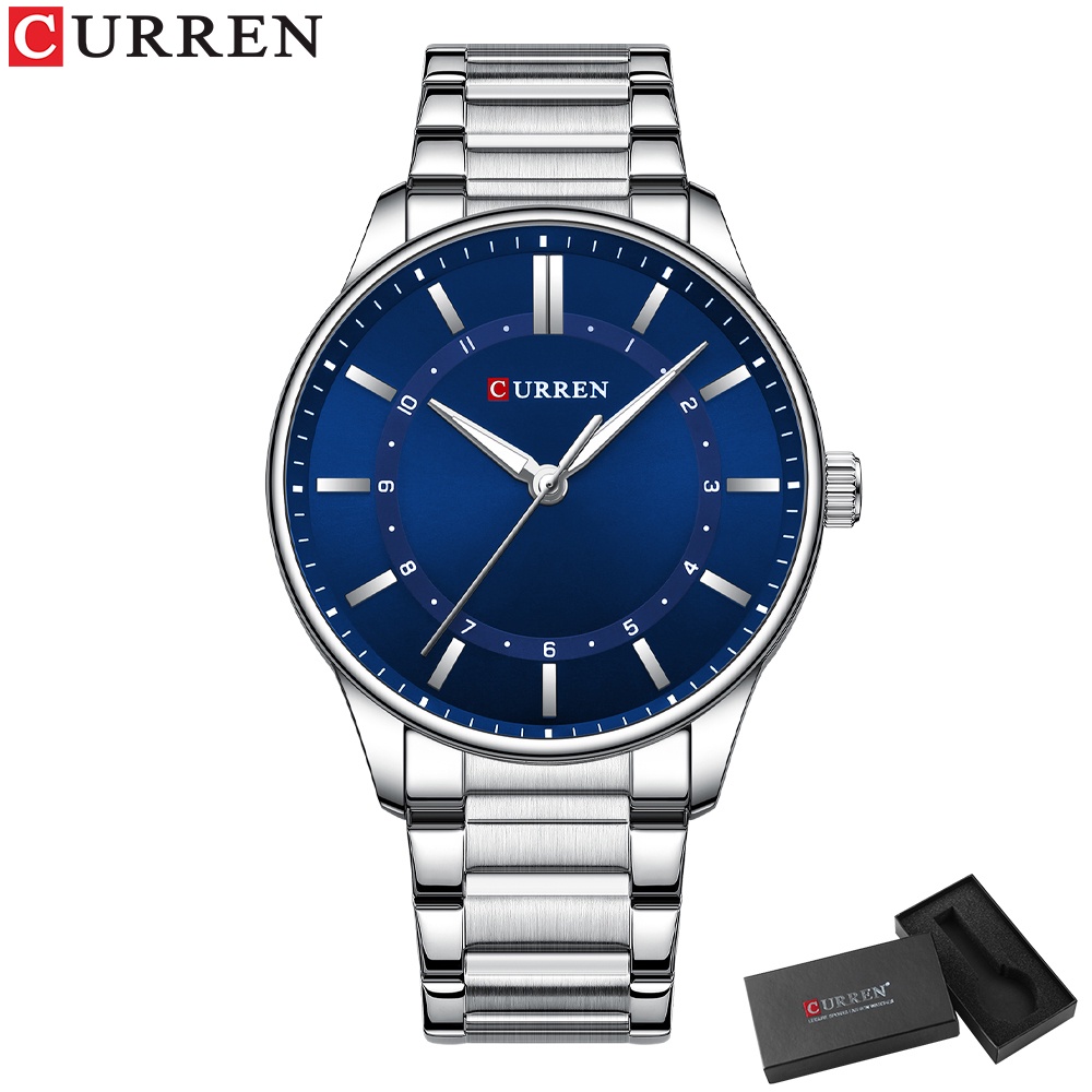 Đồng hồ nam CURREN Thời trang Đơn giản Kinh doanh Thông thường Thép không gỉ chống thấm nước 8430