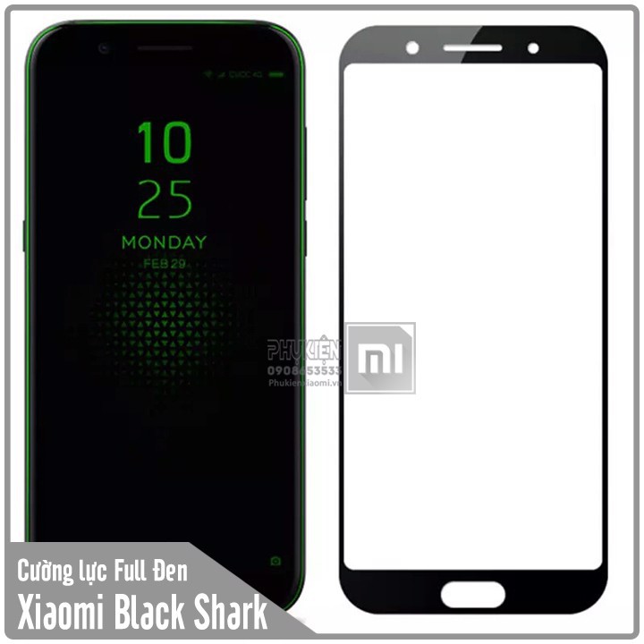 Kính cường lực Xiaomi Black Shark 1 Full viền MIETUBL