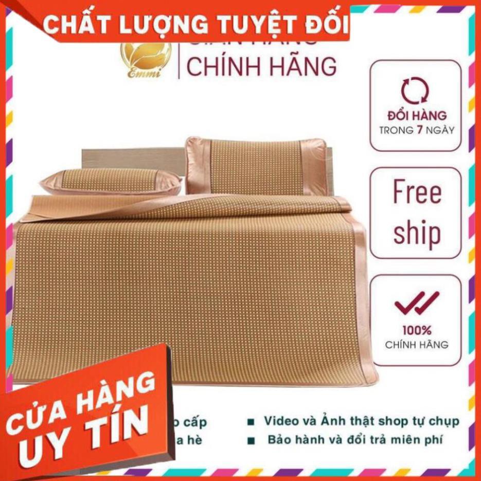 [Hàng Chính Hãng]Chiếu Điều Hòa Loại Dầy Sợi Mây Tổng Hợp Cao Cấp Kèm Vỏ Gối