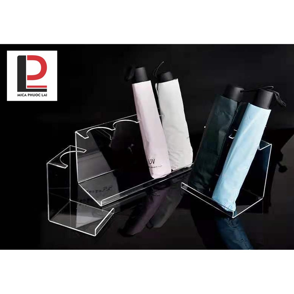 Kệ mica trưng bày ô/ dù