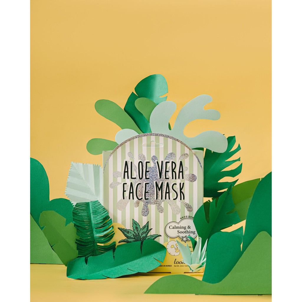 LookATME Mặt Nạ Face Mask #Aloe Vera Làm Dịu Da, Giảm Kích Ứng Từ Lô Hội 25ml