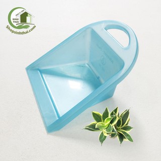 Combo chổi bông cỏ lỡ, loại nhỏ và đồ hót rác mini