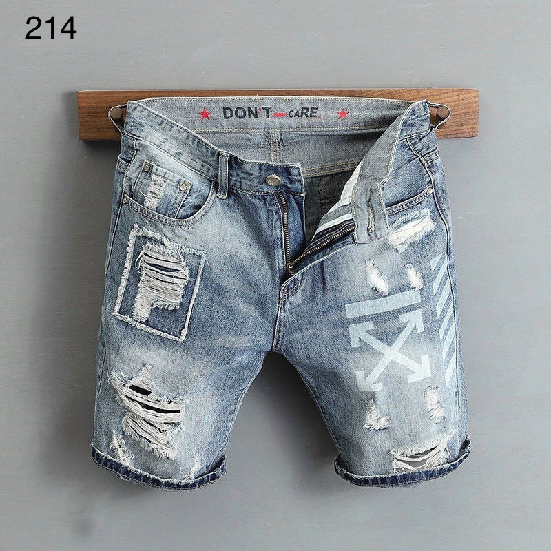 Quần short jean nam mẫu mới đẹp giá rẻ quần lửng chất bò co giãn cao cấp thời trang PRETTYGIRL PTGALL1