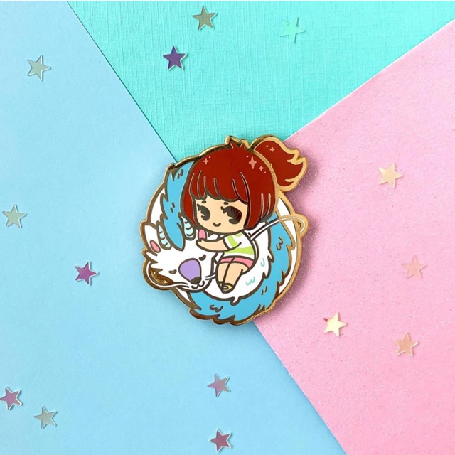 Enamel Pin KOHAKU & CHIHIRO