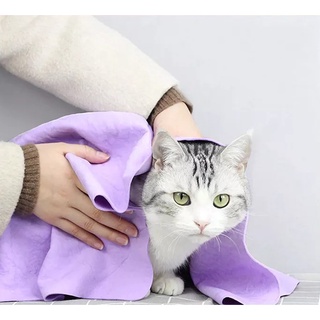 Khăn tắm cho chó mèo CLEAN CHAM siêu thấm hút