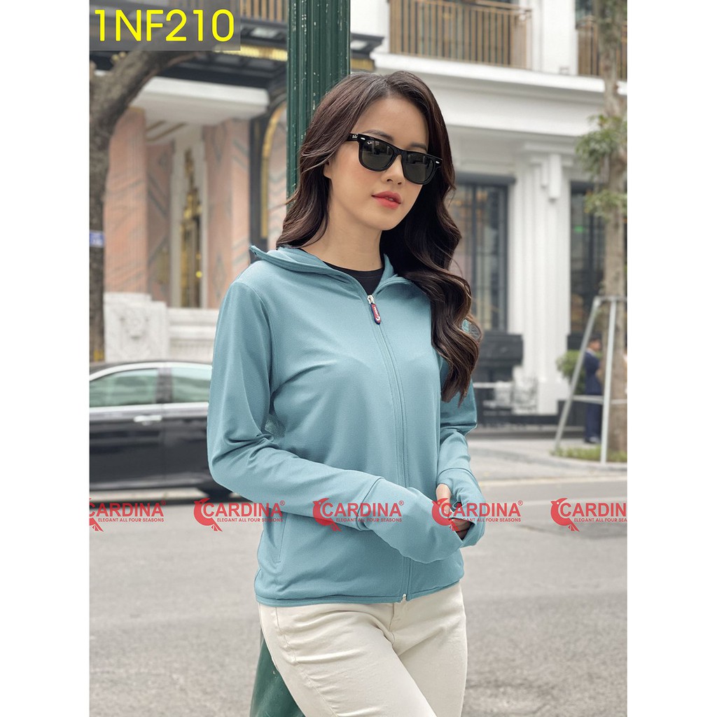 Áo chống nắng nữ Cardina 2 lớp xuất Nhật, áo choàng nữ vải thun lạnh cao cấp, chống tia UV có cả big size nguyentrang161 | BigBuy360 - bigbuy360.vn