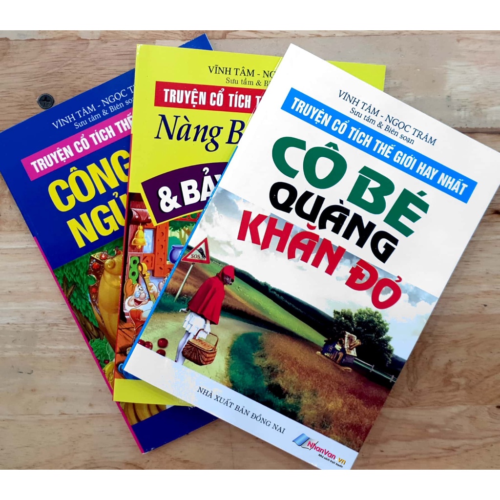 Sách - Combo 3 quyển Truyện cổ tích thế giới hay nhất