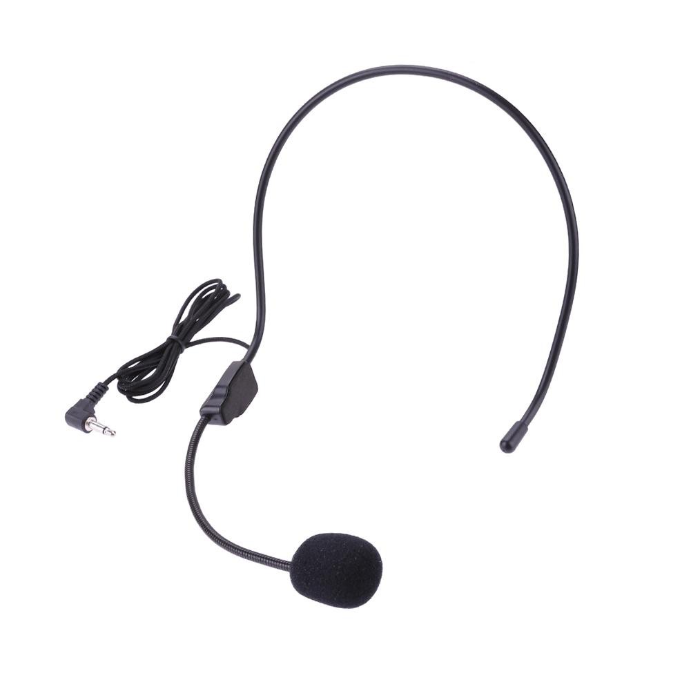 COD Portable Lightweight Wired 3.5mm Plug Guide Lecture Speech Headset with Mic