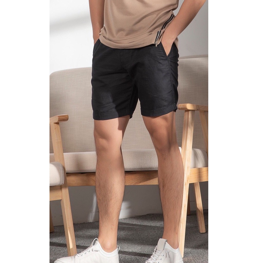 Quần Short KaKi Nam Nguyễn Thị Store Chất Kaki Hàn Quốc Mềm Mịn- Form ngắn mặc trẻ trung
