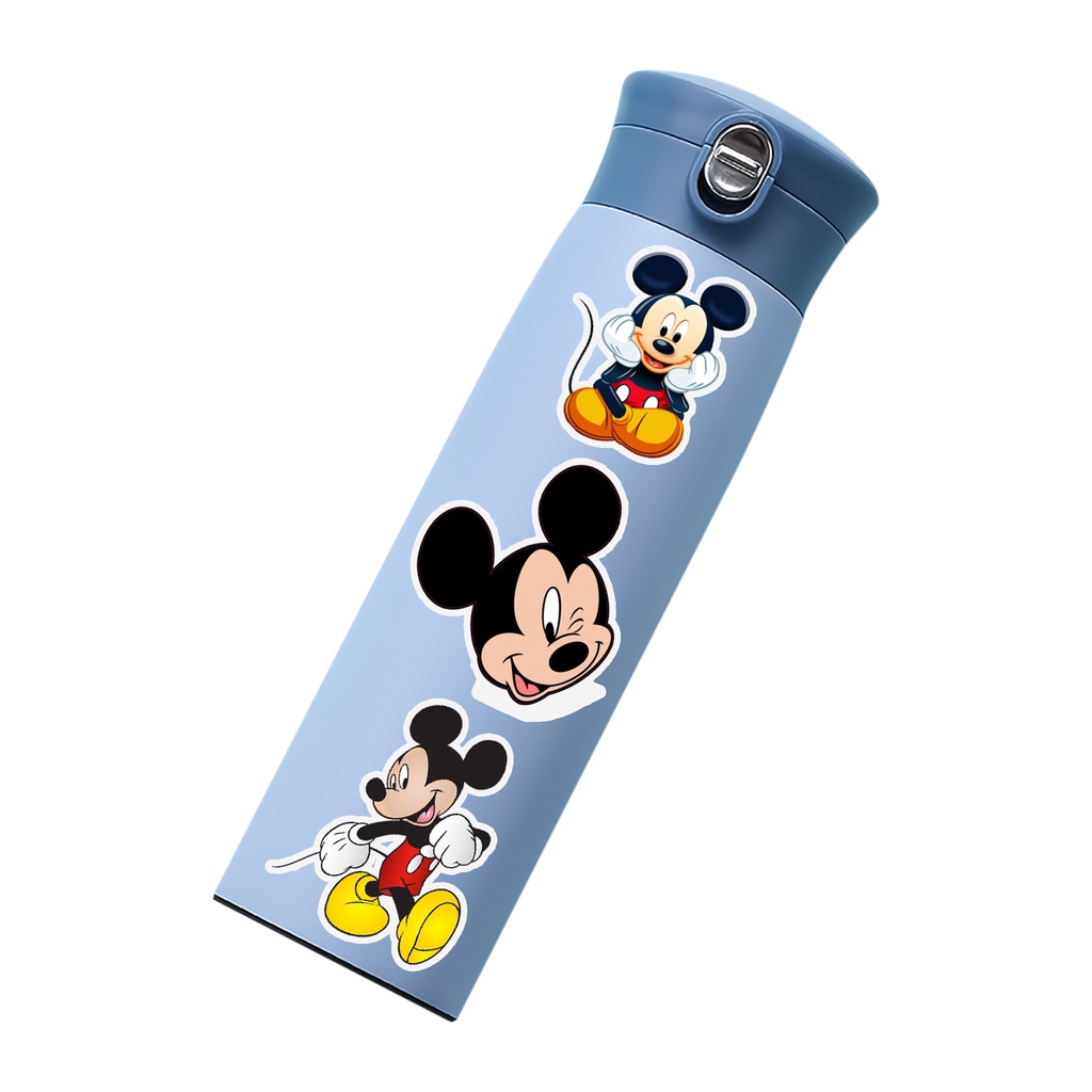 Sticker Chuột Mickey Chống Nước - Sticker Dán Laptop, Điện Thoại, Đàn Guitar, Mũ Bảo Hiểm, Vali