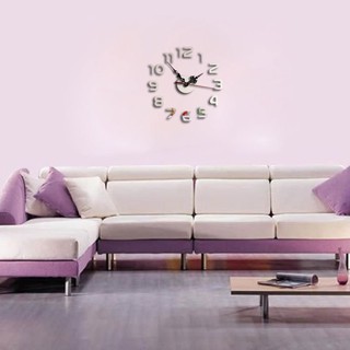 Đồng hồ dán tường nghệ thuật DIY - Số 1-12