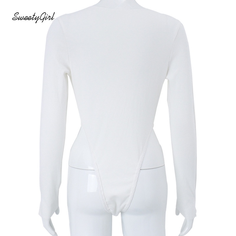 Áo Liền Quần Tay Dài Cổ Chữ V Màu Trơn Thời Trang 2022 Dành Cho Nữ