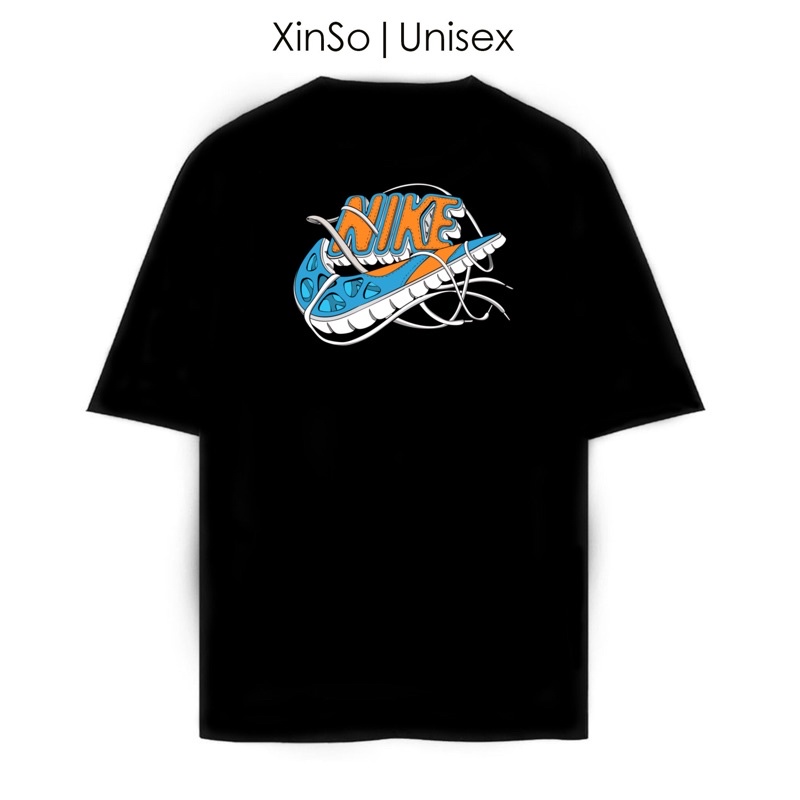 Áo thun Nike Custom Cao Cấp, Áo thun Nike 100% Cotton 4C Vải Dày Dặn