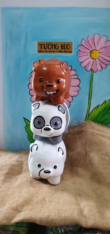 Heo đất handmade - we are bear