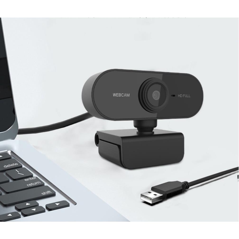 Webcam máy tính có mic full hd 1080p full box siêu nét cho pc laptop dùng để stream, dạy, học, hội nghị online