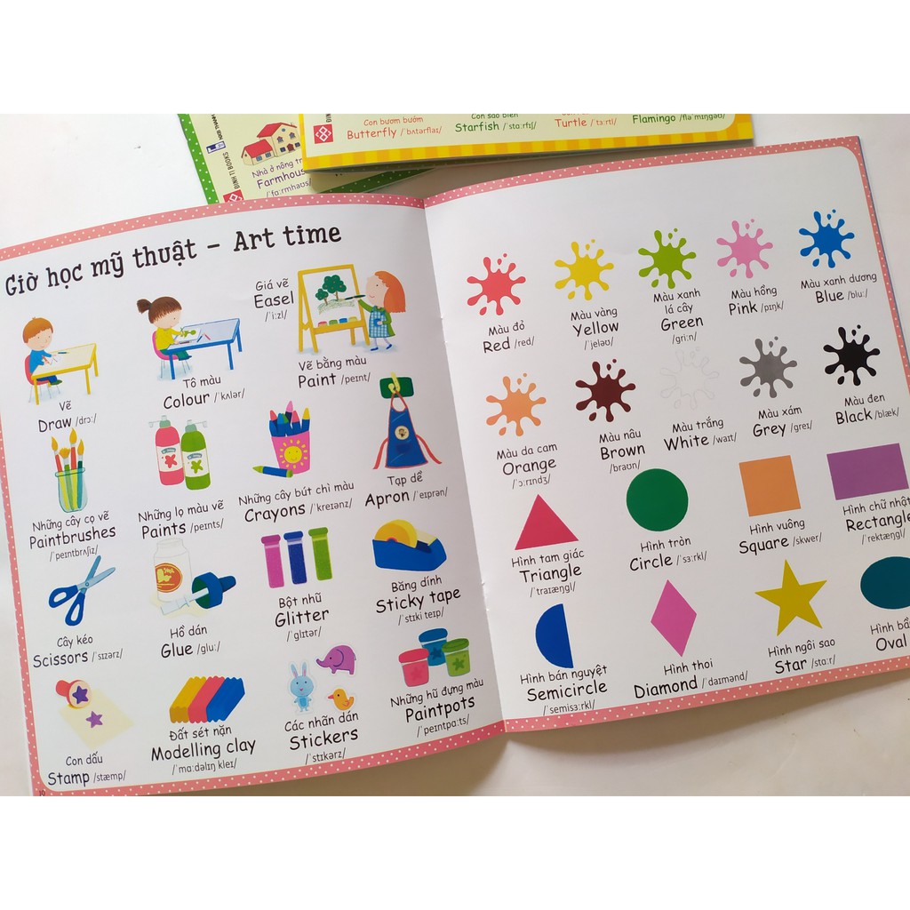 Sách Song Ngữ - My First Word Book - Cuốn Sách Từ Vựng Đầu Tiên Của Tôi - Chọn Lẻ