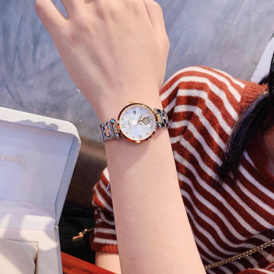 Đồng hồ nữ đẹp  ♥️QUÀ TẶNG♥️ Starke SK095AL chính hãng