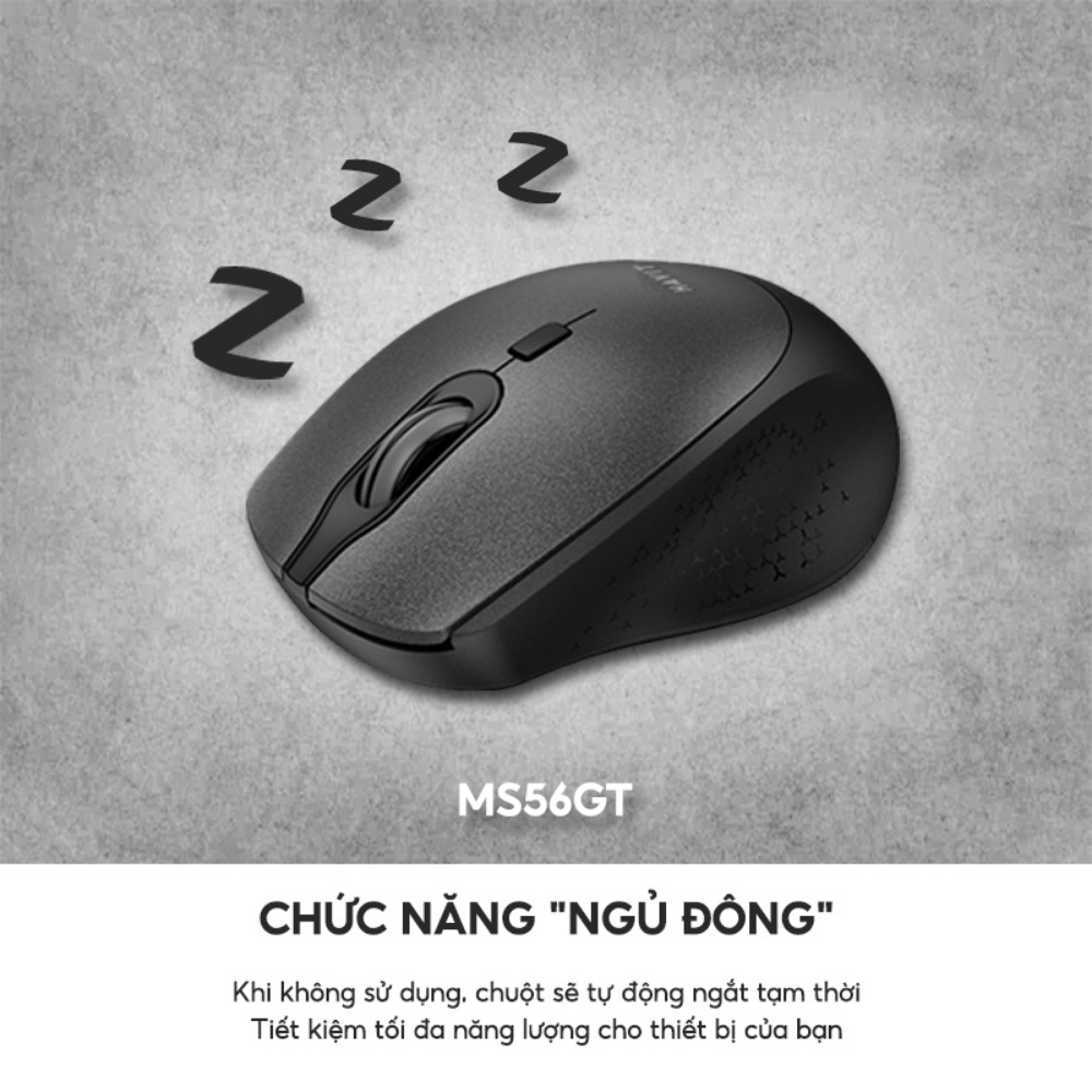 Chuột Không Dây HAVIT MS56GT 3 Chế Độ DPI, Tích Hợp 4 Nút Điều Chỉnh - Chính Hãng BH 12 Tháng