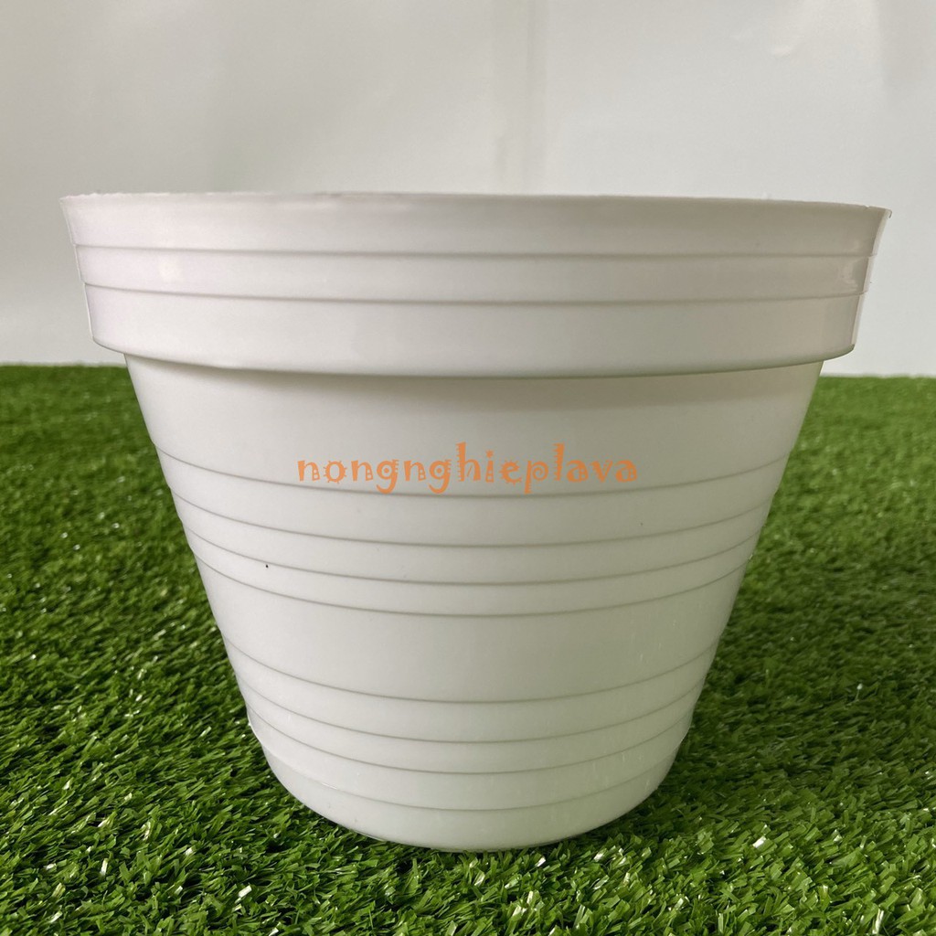 Chậu Treo Sọc 18x14cm Nhiều Màu Trồng Cây, Hoa Kiểng