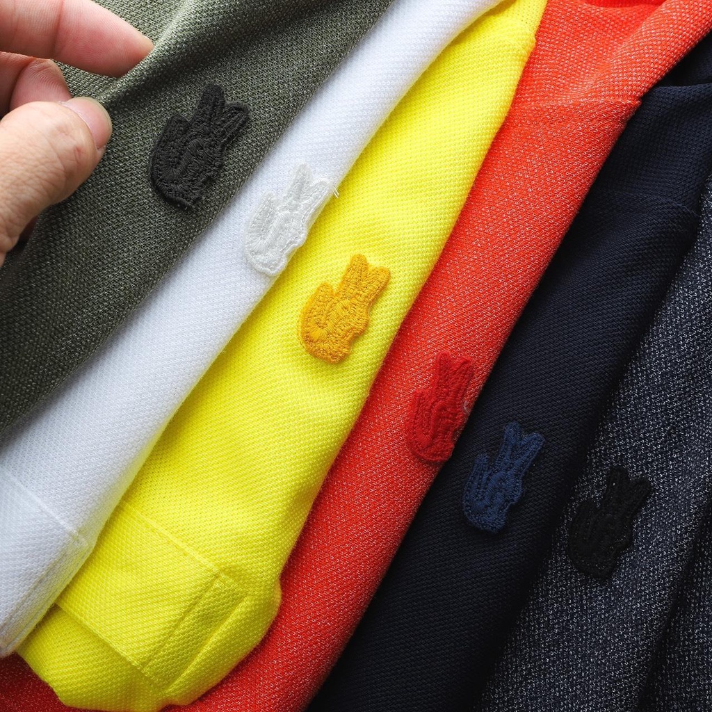 Áo POLO LCST nam ngắn tay cổ bẻ vải cotton co dãn 4 chiều, thấm hút mồ hôi, chống nhăn, thoáng mát-Hàng VNXK